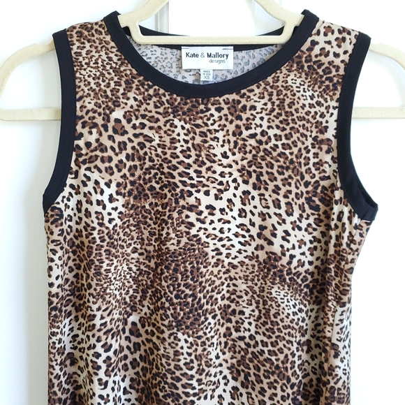 Kate and Mallory Women's Stretch Swing Sleeveless Dress XS NEW - Picture 3 of 9